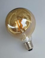 ⁦لمبه ديكور 4 وات اصفر كروي⁩ - الصورة ⁦3⁩