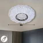 ⁦طبق ليد ديكور 3 حركة 50 سم 100 وات⁩ - الصورة ⁦3⁩